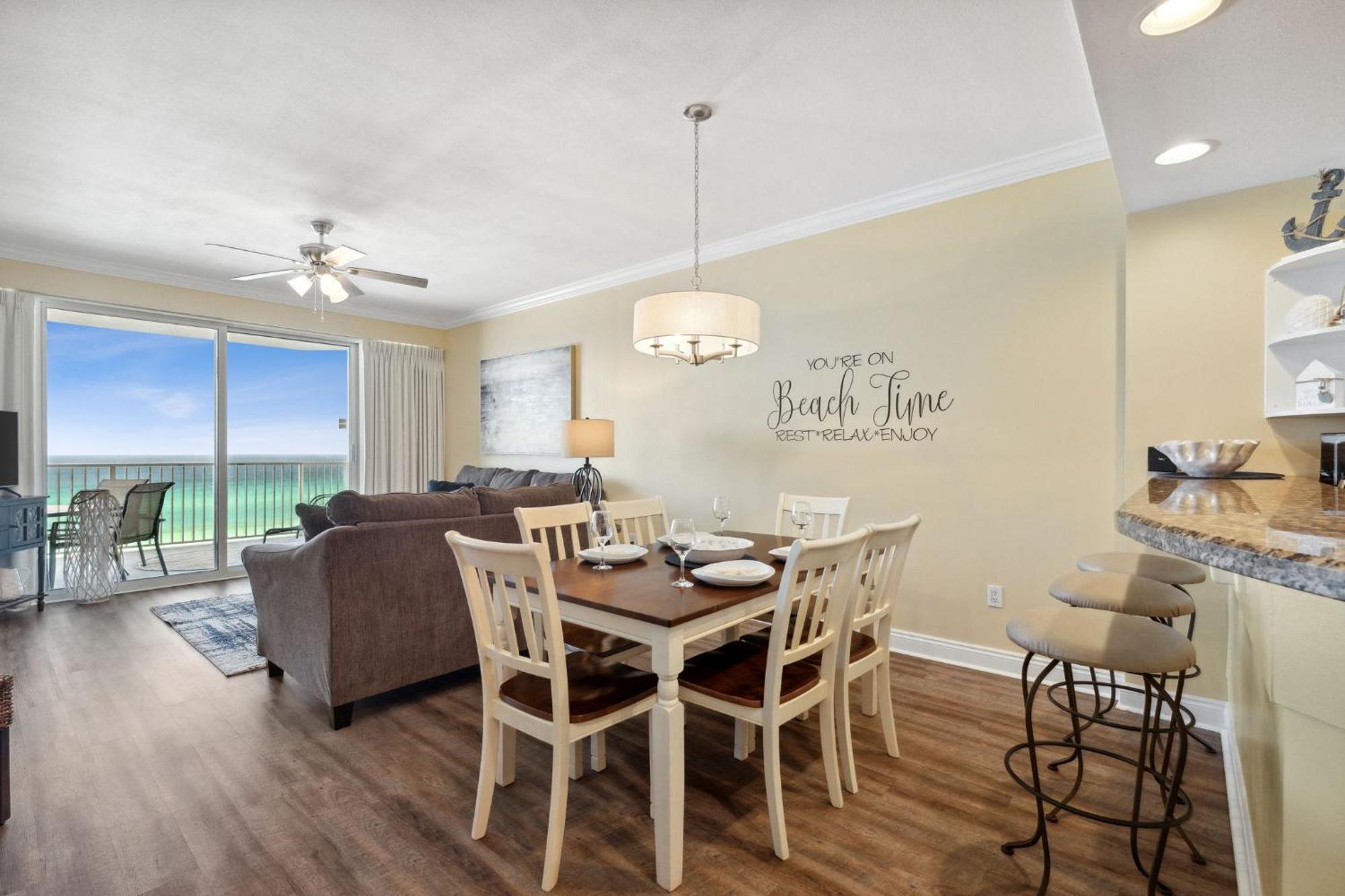 Boardwalk Beach Resort #604 By Book That Condo Panama Stadt Exterior foto